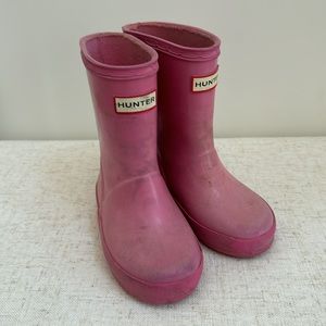 Hunter rain boots